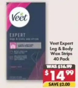 Pharmacy4Less Veet Expert Leg & Body Wax Strips offer