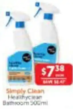 WHOLELIFE catalogue Simply Clean Healthycean Bathroom offer