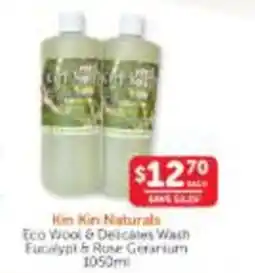 WHOLELIFE catalogue Eco Wool & Delicates Wash Eucalypi & Rose Geranium offer