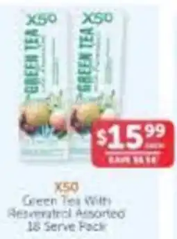 WHOLELIFE catalogue X50 Green tea offer