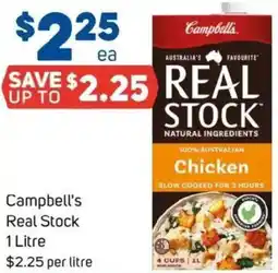 Foodland Campbell's Real Stock offer