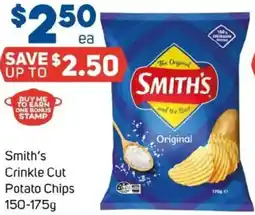 Foodland Smith's Crinkle Cut Potato Chips offer