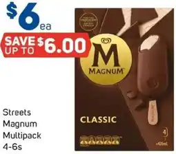 Foodland Streets Magnum Multipack offer