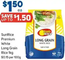 Foodland SunRice Premium White Long Grain Rice offer