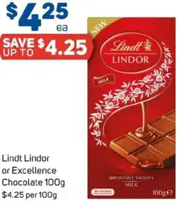 Foodland Lindt Lindor or Excellence Chocolate offer