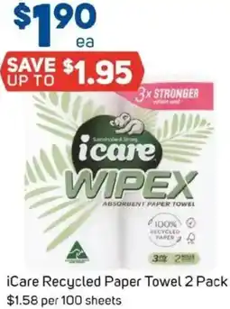 Foodland iCare Recycled Paper Towel offer