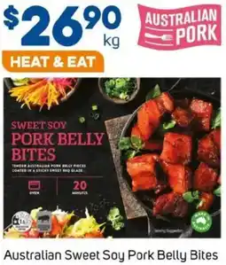 Foodland Australian Sweet Soy Pork Belly Bites offer