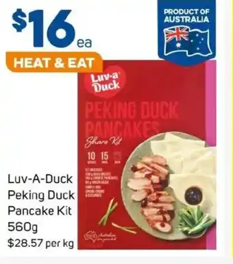 Foodland Luv-a-duck peking duck Pancake Kit offer