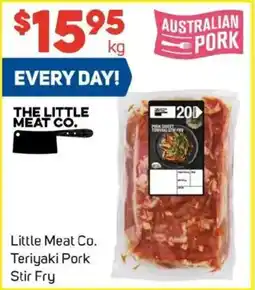 Foodland Little meat co. teriyaki pork Stir Fry offer