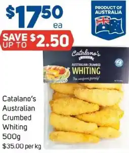 Foodland Catalano's Australian Crumbed Whiting offer