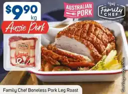 Foodland Family Chef Boneless Pork Leg Roast offer