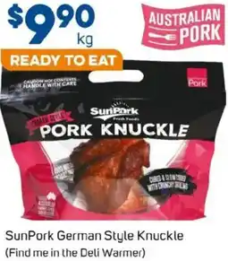 Foodland SunPork German Style Knuckle offer