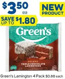 Foodland Green's Lamington offer