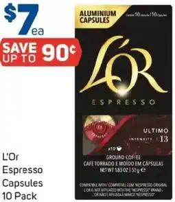 Foodland L'Or Espresso Capsules offer