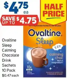 Foodland Ovaltine Sleep Calming Chocolate Drink offer