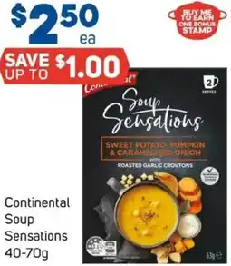 Foodland Continental Soup Sensations offer