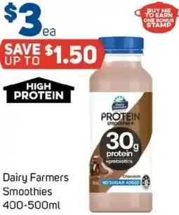 Foodland Dairy Farmers Smoothies offer