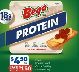 Foodland Bega Cheese Lunch On the Go offer