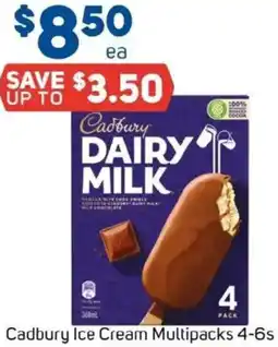 Foodland Cadbury Ice Cream Multipacks offer