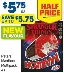 Foodland Peters Maxibon Multipack offer