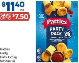 Foodland Patties Party Pack offer