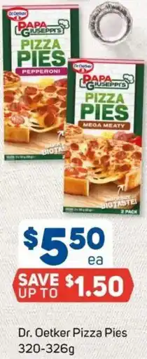 Foodland Dr. Oetker Pizza Pies offer