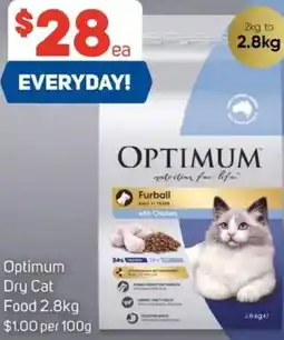 Foodland Optimum Dry Cat Food offer