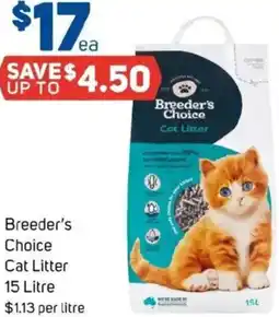 Foodland Breeder's Choice Cat Litter offer