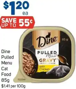 Foodland Dine Pulled Menu Cat Food offer