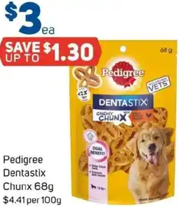Foodland Pedigree Dentastix Chunx offer