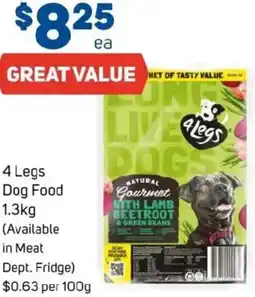 Foodland 4 Legs Dog Food offer
