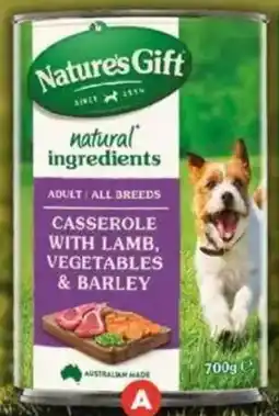 Foodland Nature's Gift Dog Food offer