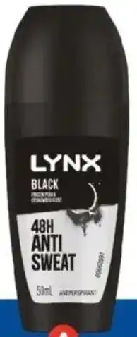 Foodland Lynx Roll On Deodorant offer