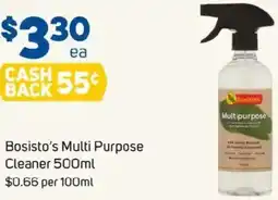 Foodland Bosisto's Multi Purpose Cleaner offer