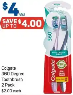Foodland Colgate 360 Degree Toothbrush offer