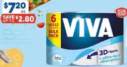 Foodland Viva Paper Towel offer