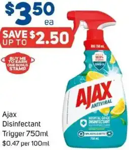 Foodland Ajax Disinfectant Trigger offer