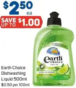 Foodland Earth Choice Dishwashing Liquid offer