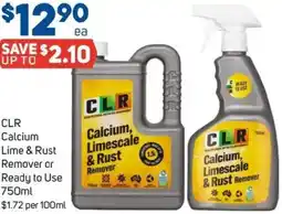 Foodland CLR Calcium, Limescale & Rust Remover or Ready to UsTO USE offer