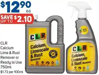 Foodland CLR Calcium, Limescale & Rust Remover or Ready to UsTO USE offer