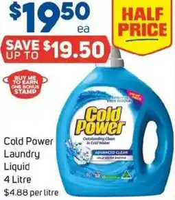 Foodland Cold Power Laundry Liquid offer