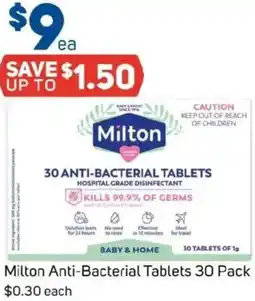 Foodland Milton Anti-Bacterial Tablets offer