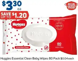 Foodland Huggies Essential Clean Baby Wipes offer