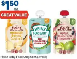 Foodland Heinz Baby Food offer