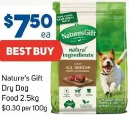 Foodland Nature's Gift Dry Dog Food offer