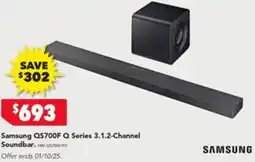 Harvey Norman Samsung Q Series 3.1.2-Channel Soundbar offer