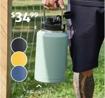 ALDI Stainless Steel Drink Bottle offer