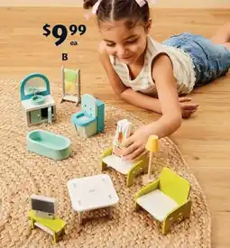 ALDI Wooden Doll House Furniture or Dolls offer