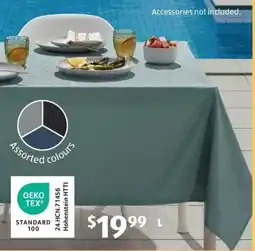 ALDI Outdoor Tablecloth offer