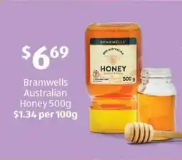 ALDI Bramwells Australian Honey offer